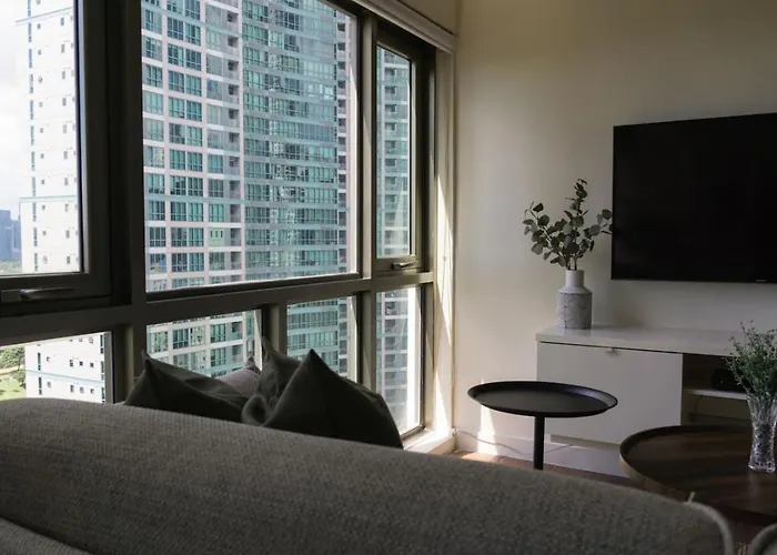 Сasa de vacaciones Elegant And Modern 2 Bedroom Golf Skyline View Manila