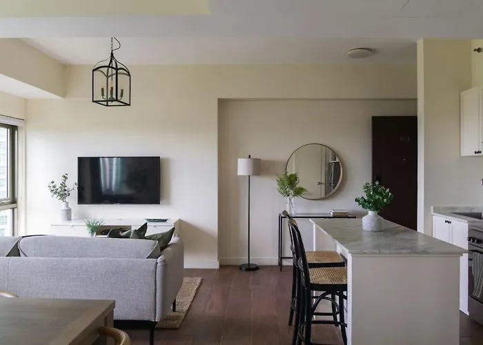 Elegant And Modern 2 Bedroom Golf Skyline View Сasa de vacaciones Manila