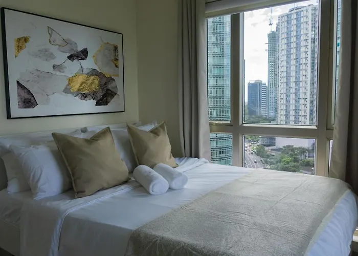 Сasa de vacaciones Elegant And Modern 2 Bedroom Golf Skyline View Manila